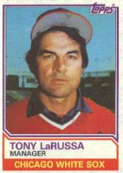1983 Topps      216     Tony LaRussa MG